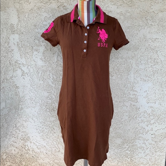 us polo t shirt dress